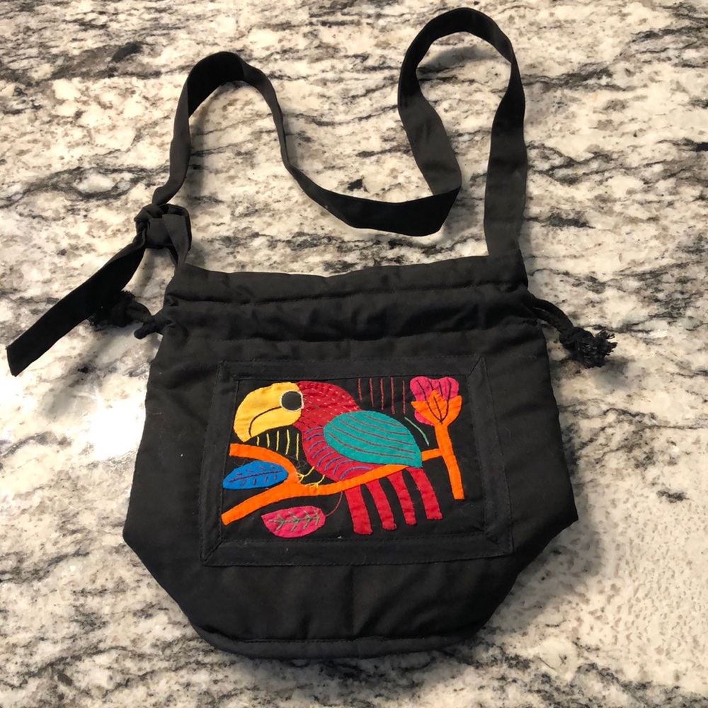 Guatemalan bucket bag